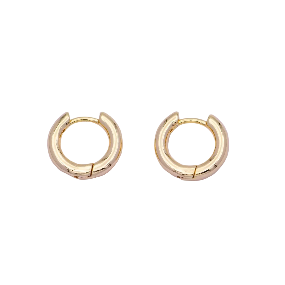 Bitsy Hoops : 24k Gold Filled
