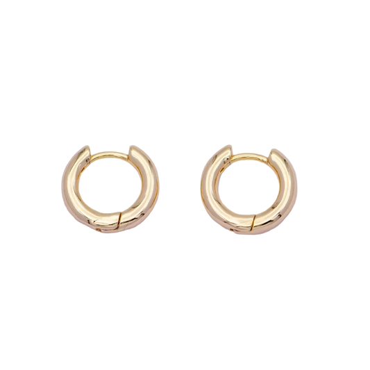 Bitsy Hoops : 24k Gold Filled