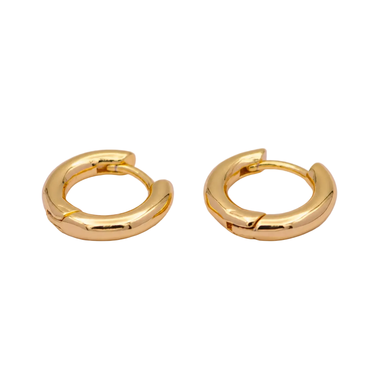 Bitsy Hoops : 24k Gold Filled