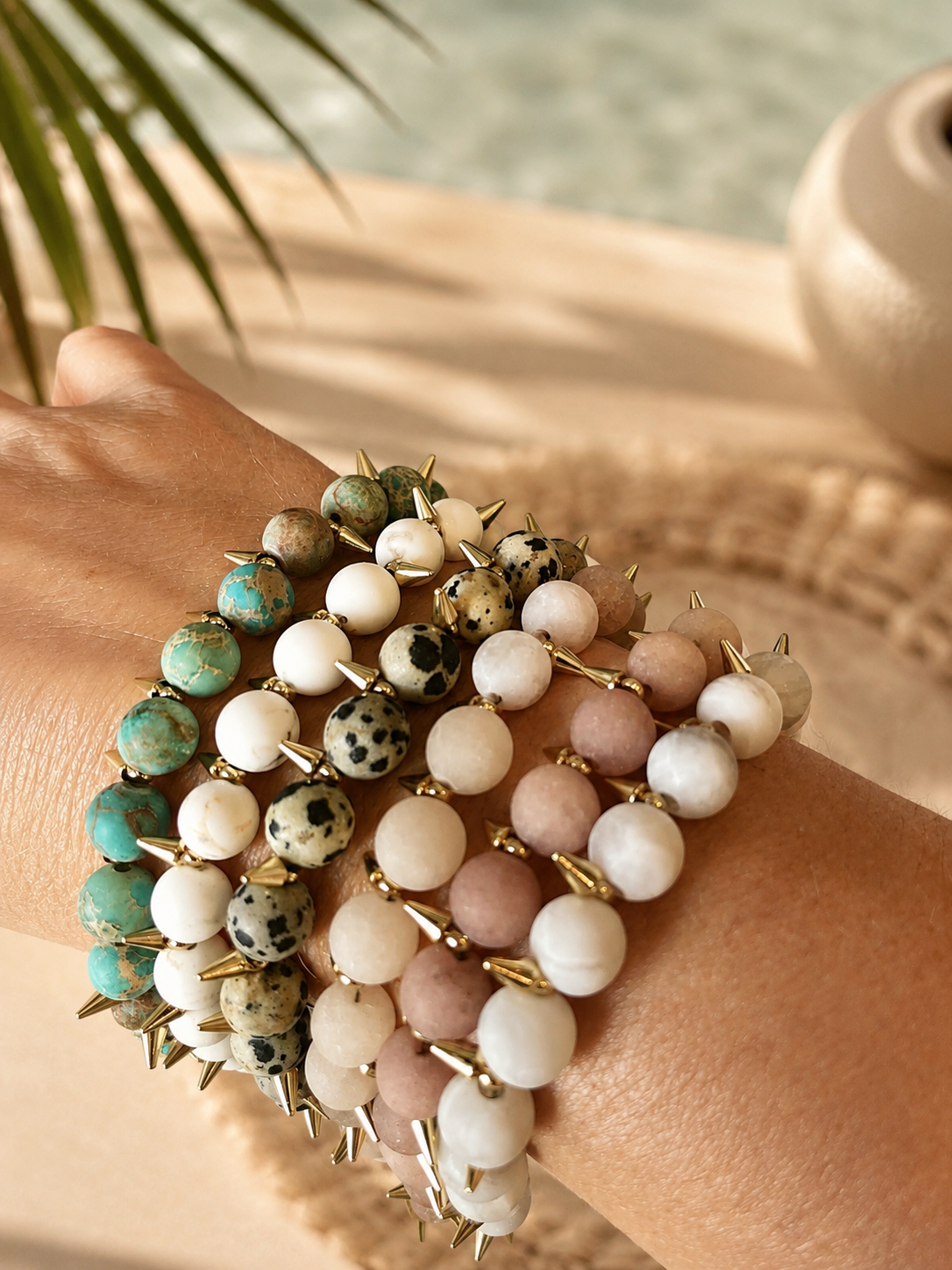 Island Armor Gemstone Bracelet