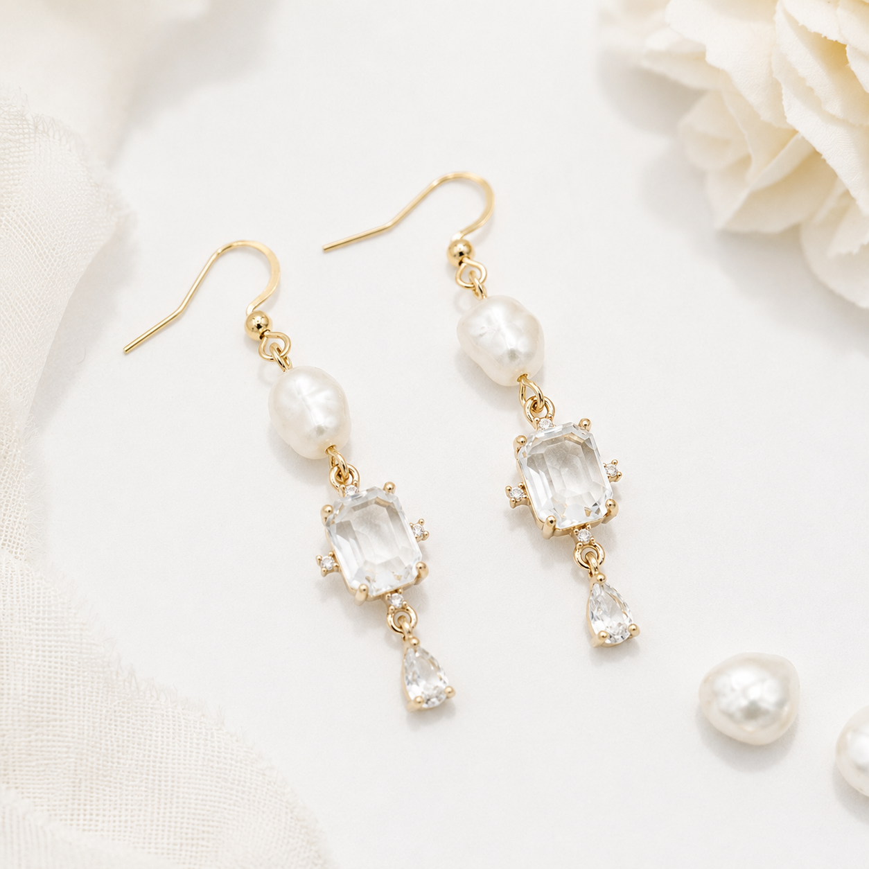 The Promise Pearl Earrings