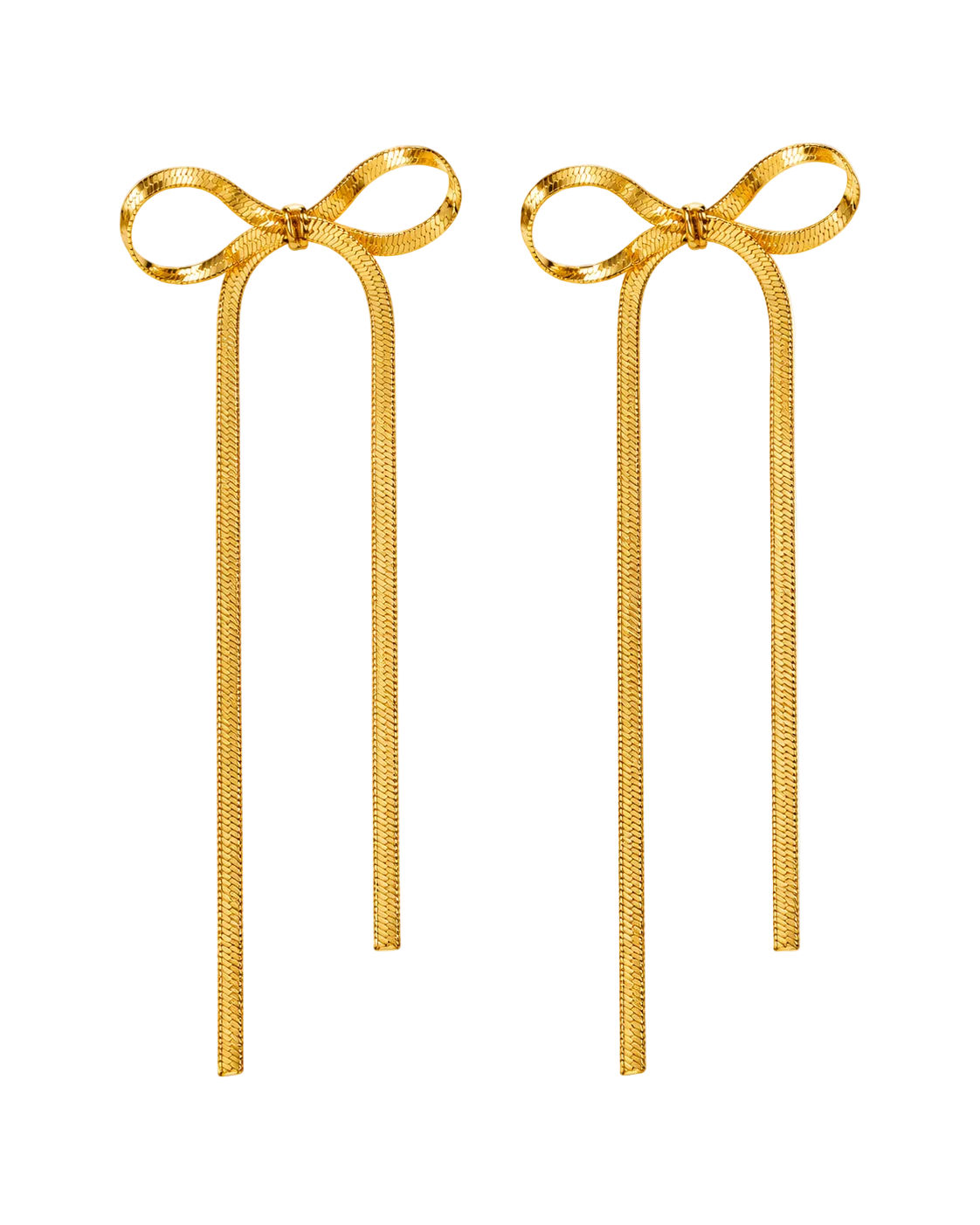 I Am Gift Enough Bow Earrings