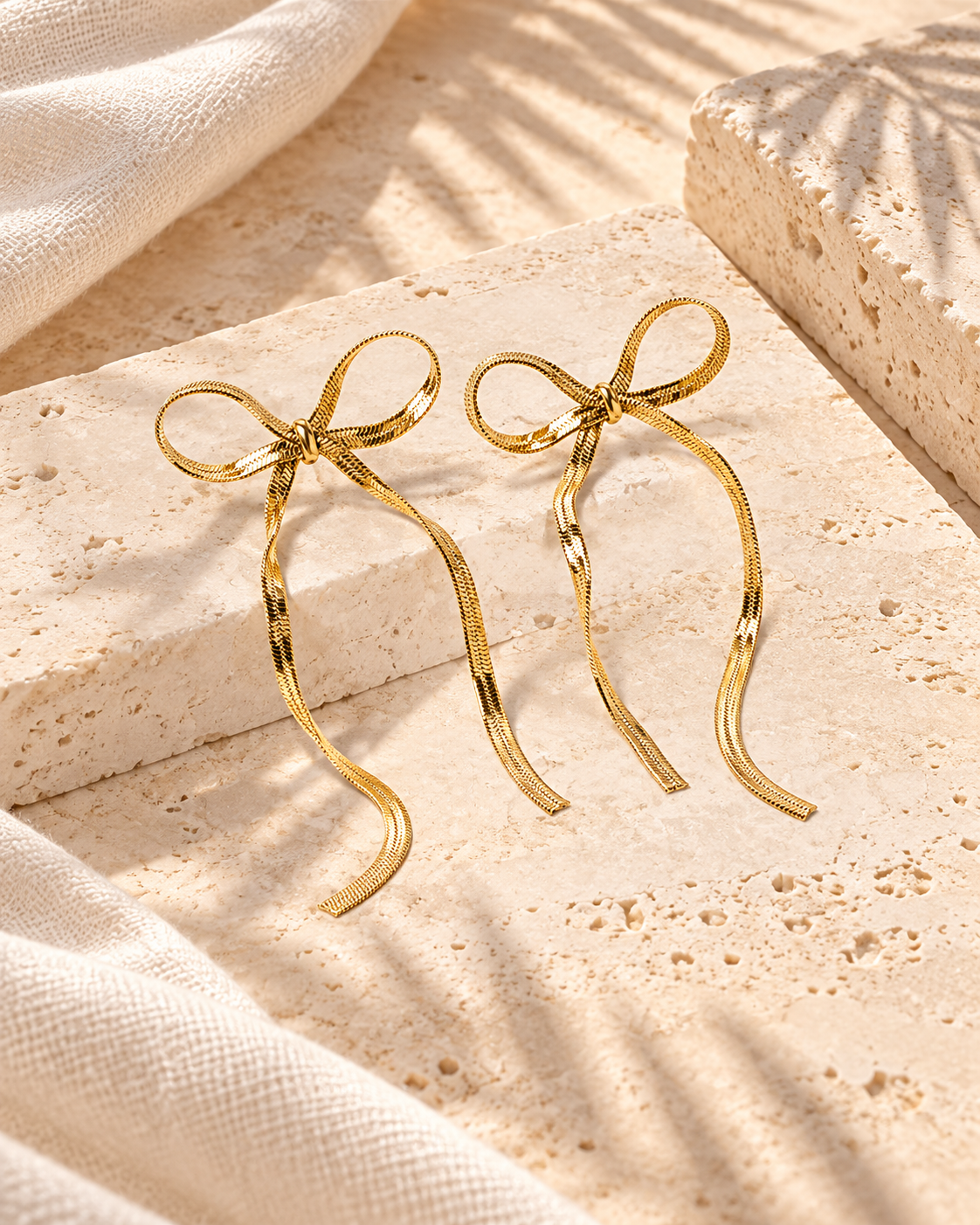 I Am Gift Enough Bow Earrings