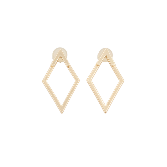 Diamond Jackets (2-In-1) Earrings