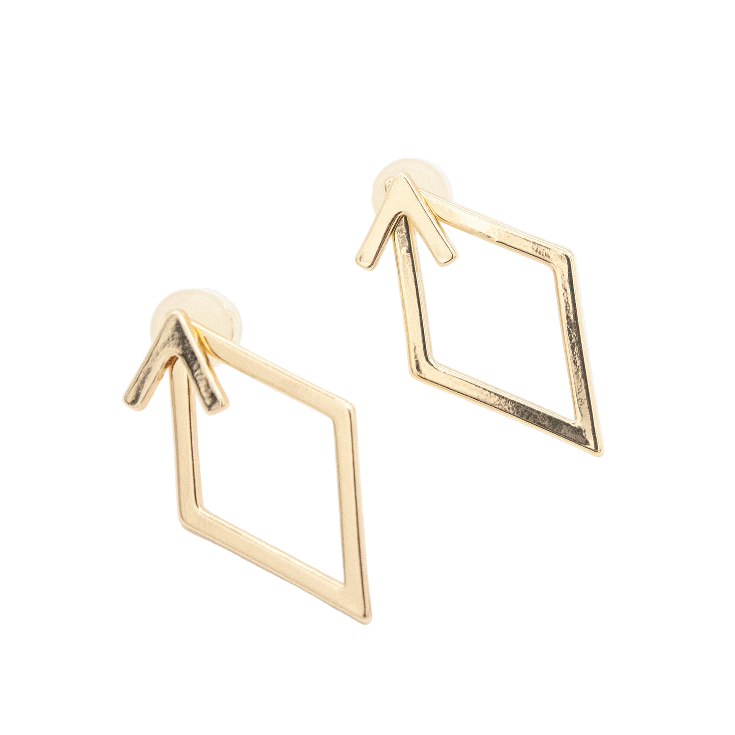 Diamond Jackets (2-In-1) Earrings
