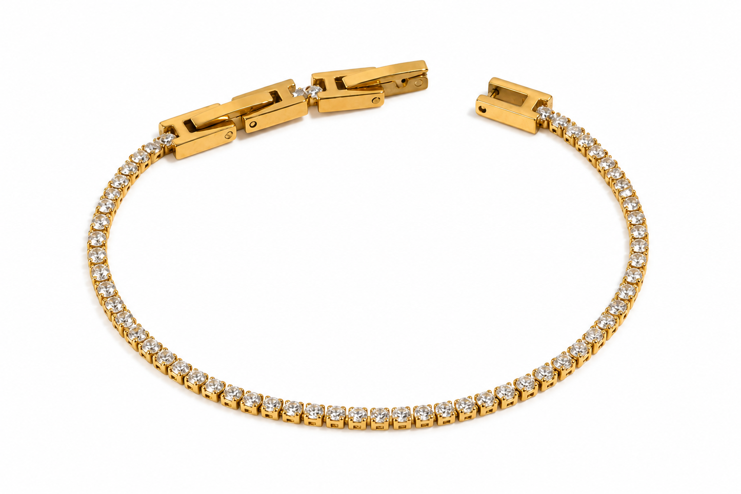 Fine Lines Tennis Bracelet