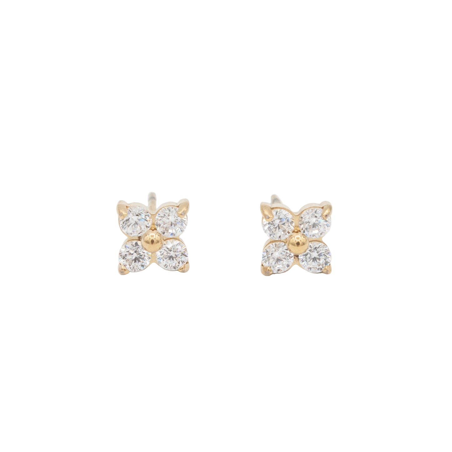 Forever Clover Stud Earrings