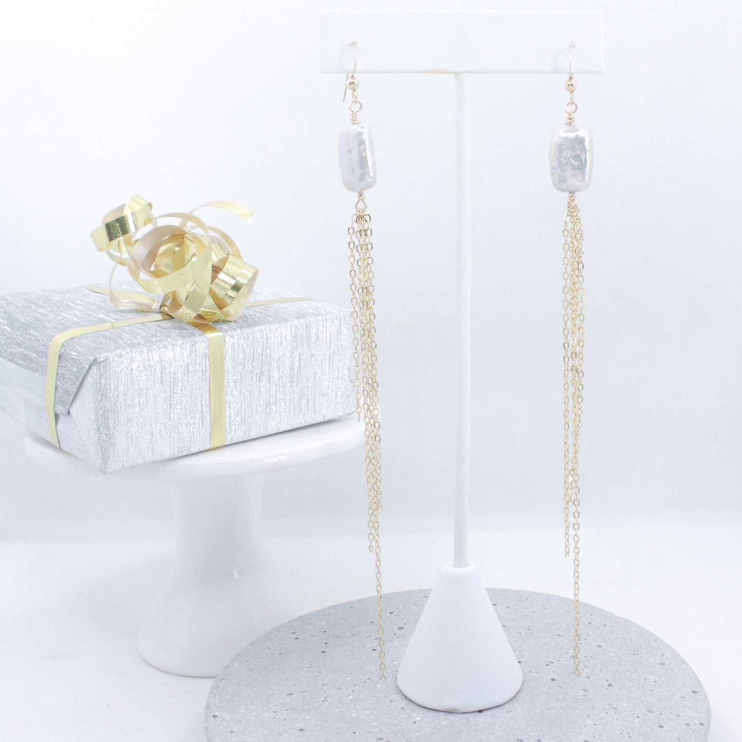 Wake 5 Earrings :: 24k Gold Filled