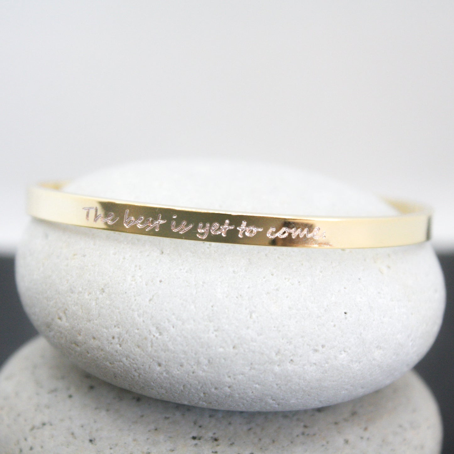 The Best Is Yet To Come Cuff Bracelet