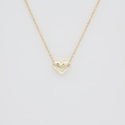 'Love Bubbles' Heart Necklace :: 24k Gold Filled