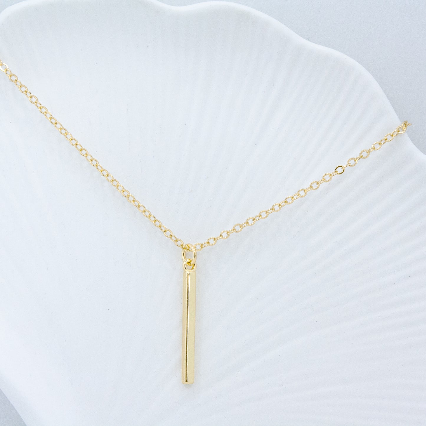 101 Bar Necklace :: 24k Gold Filled