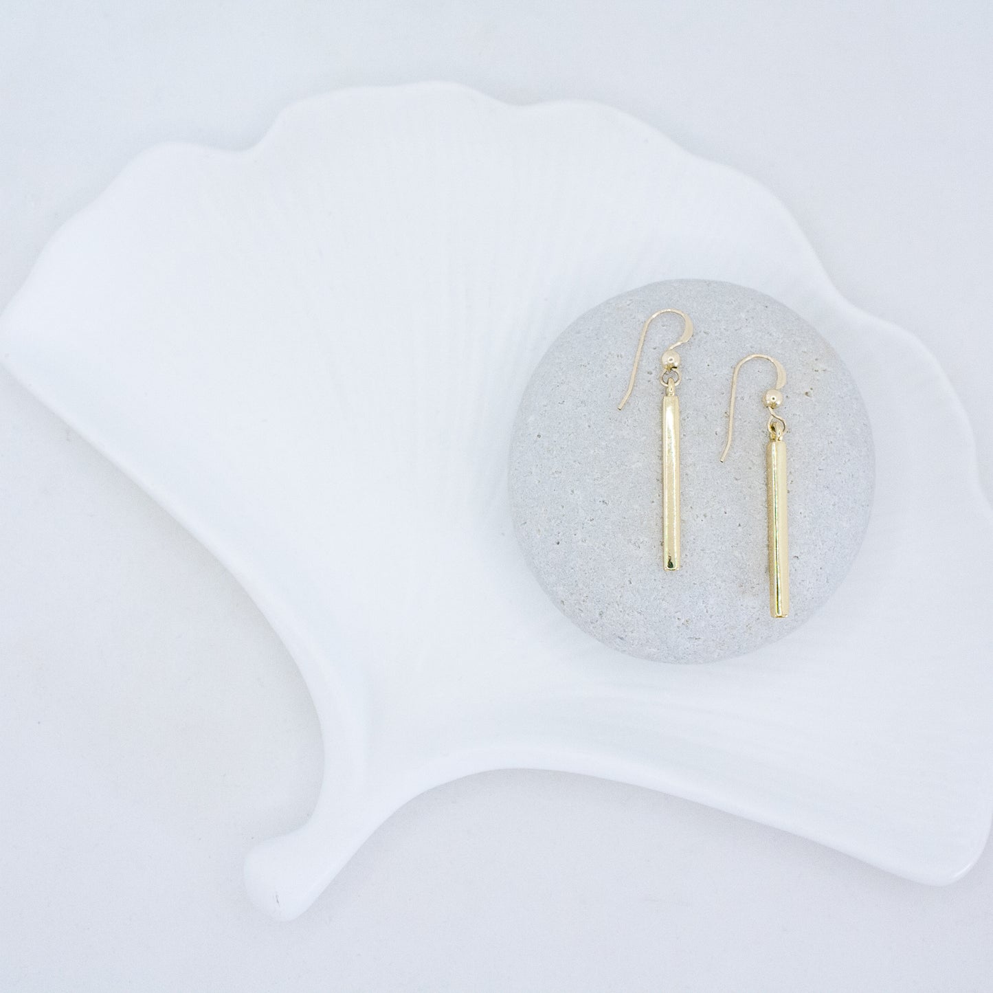 101 Bar Earrings :: 24k Gold Filled