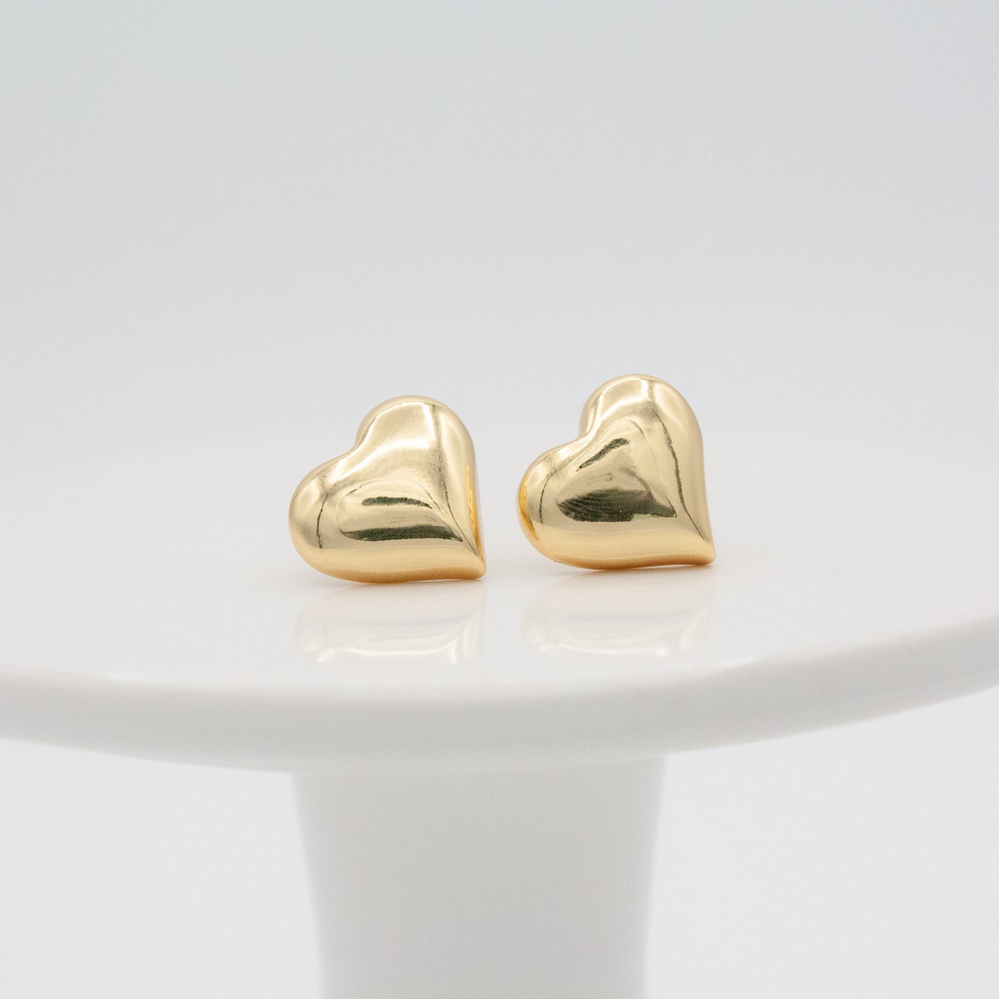 'Love Bubbles' Heart Earrings :: 24k Gold Filled
