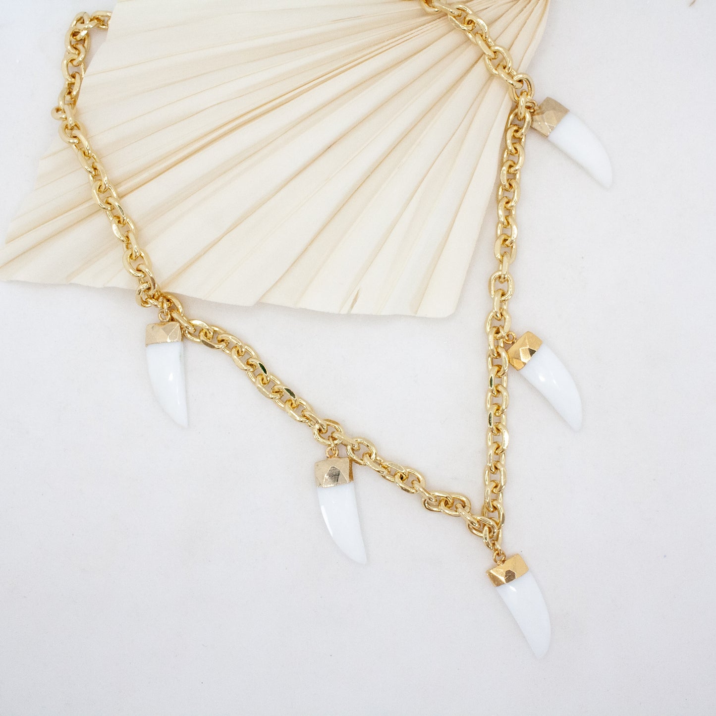 Malibu Lotus Necklace :: 24k Gold Filled