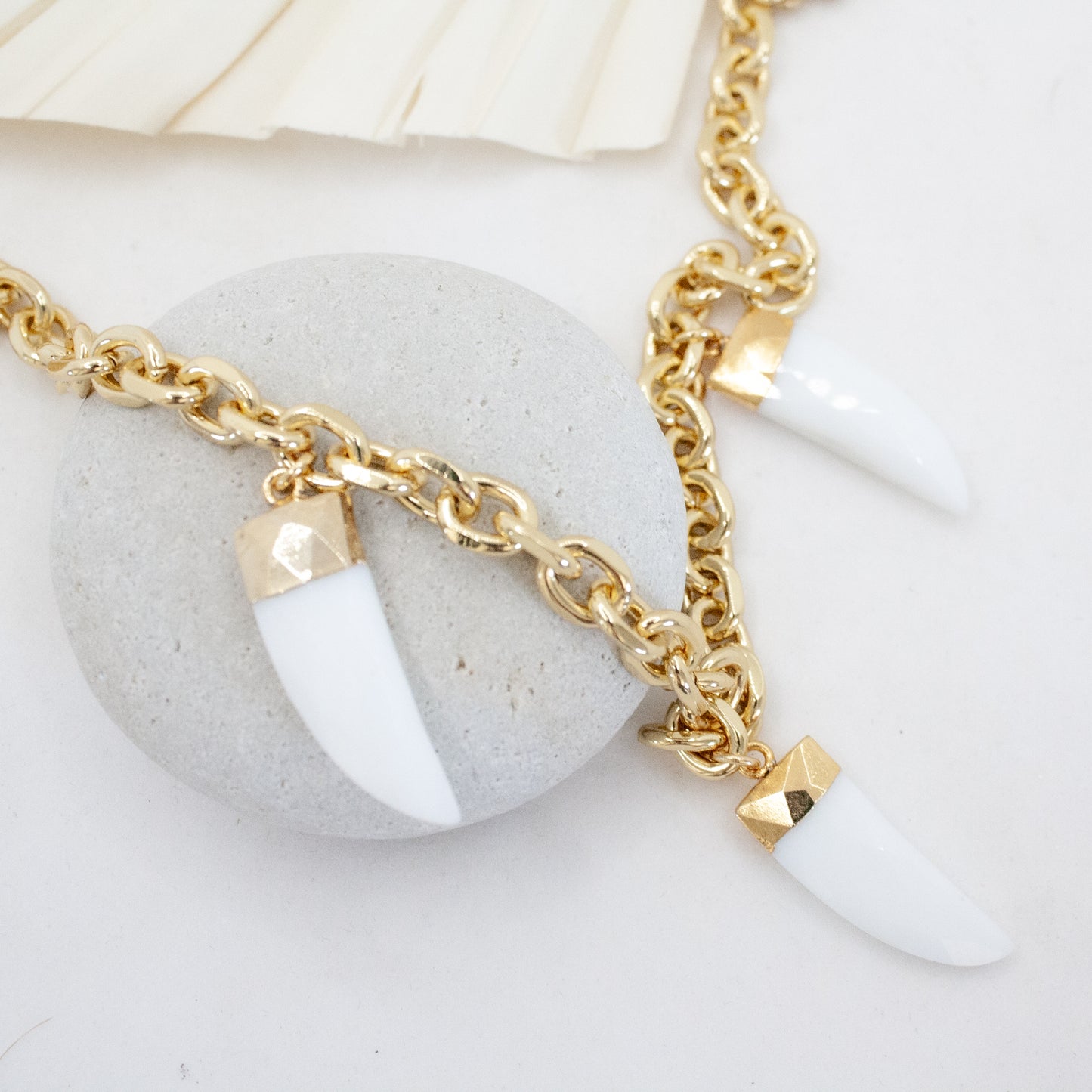 Malibu Lotus Necklace :: 24k Gold Filled