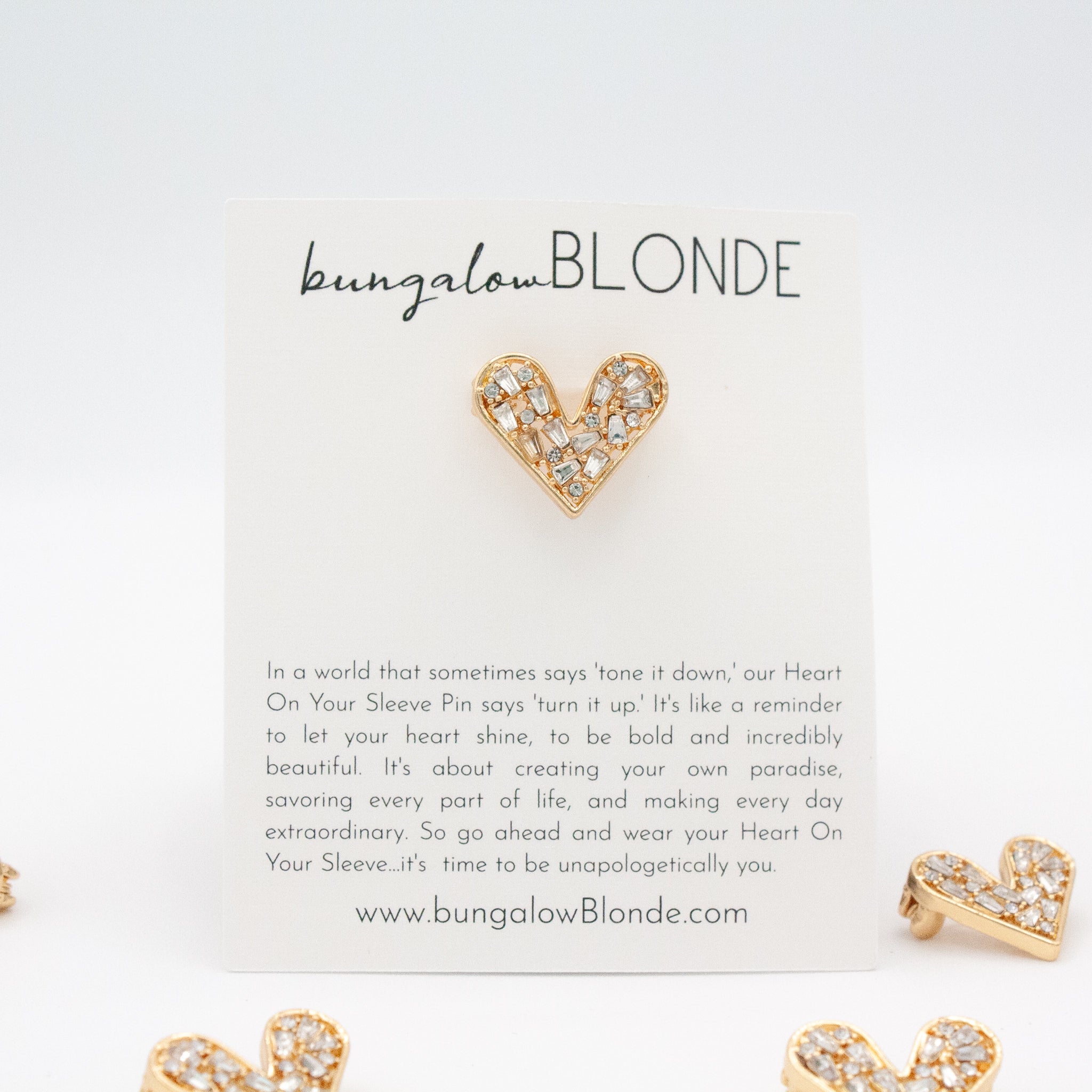 Heart On Your Sleeve Pin