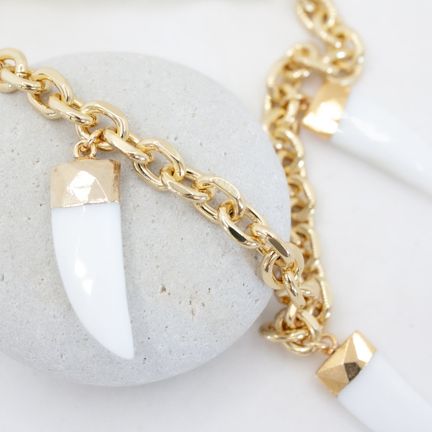 Malibu Lotus Necklace :: 24k Gold Filled