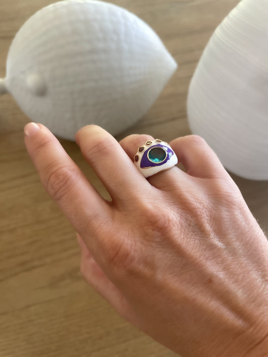 Cleopatra Cocktail Ring
