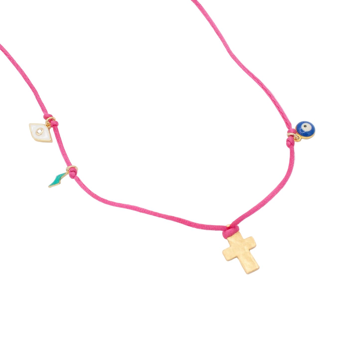 Island Strand Necklace :: Crete Evil Eye