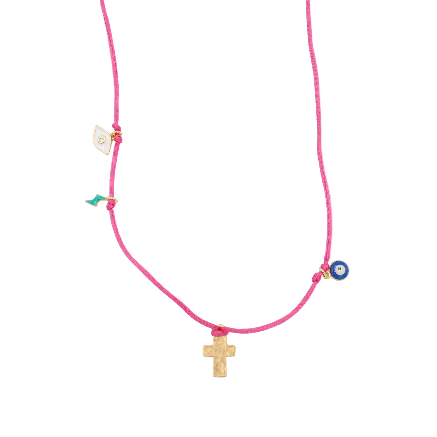 Island Strand Necklace :: Crete Evil Eye