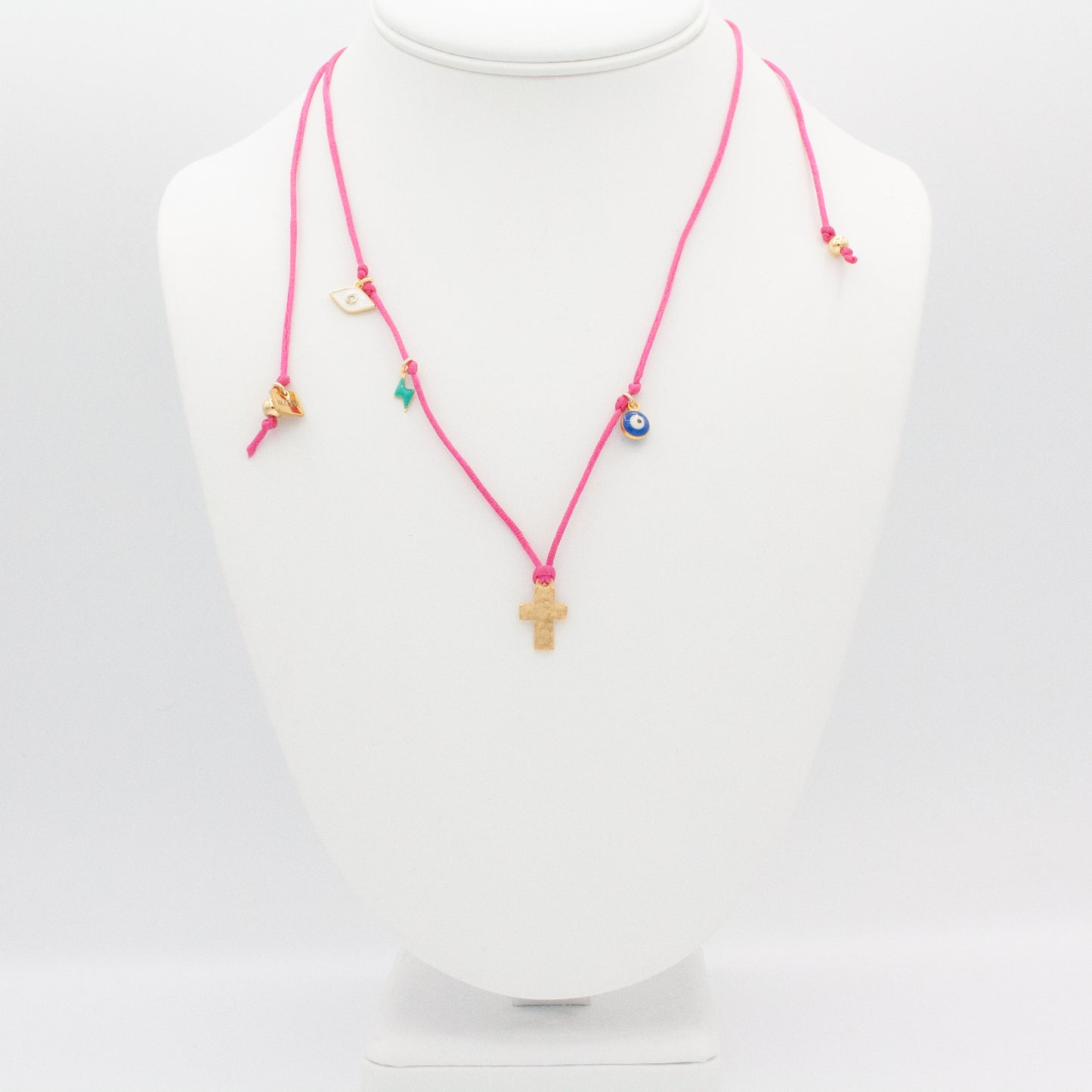 Island Strand Necklace :: Crete Evil Eye