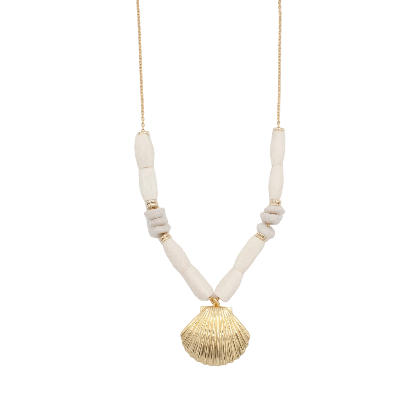Mini Goddess Seashell Necklace :: 14k Gold Filled