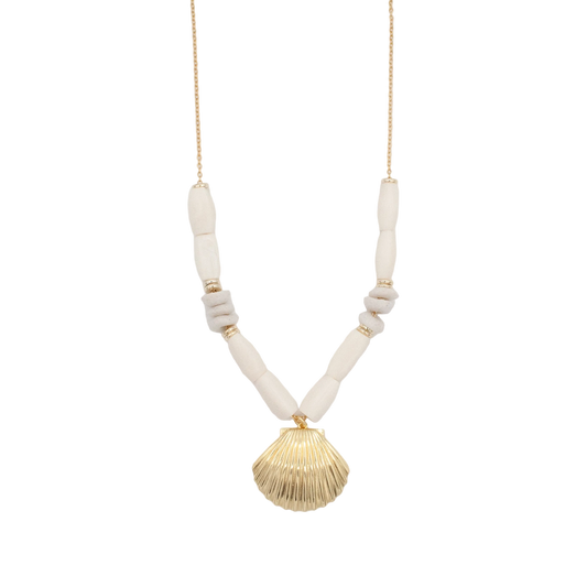 Mini Goddess Seashell Necklace :: 14k Gold Filled