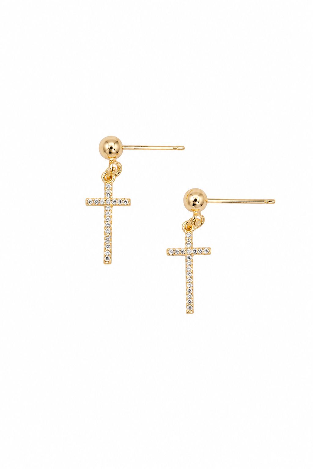Prayer Studs :: 14k Gold Filled