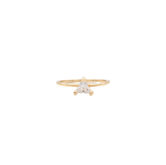 Bermuda Triangle Ring :: 18k Gold Filled