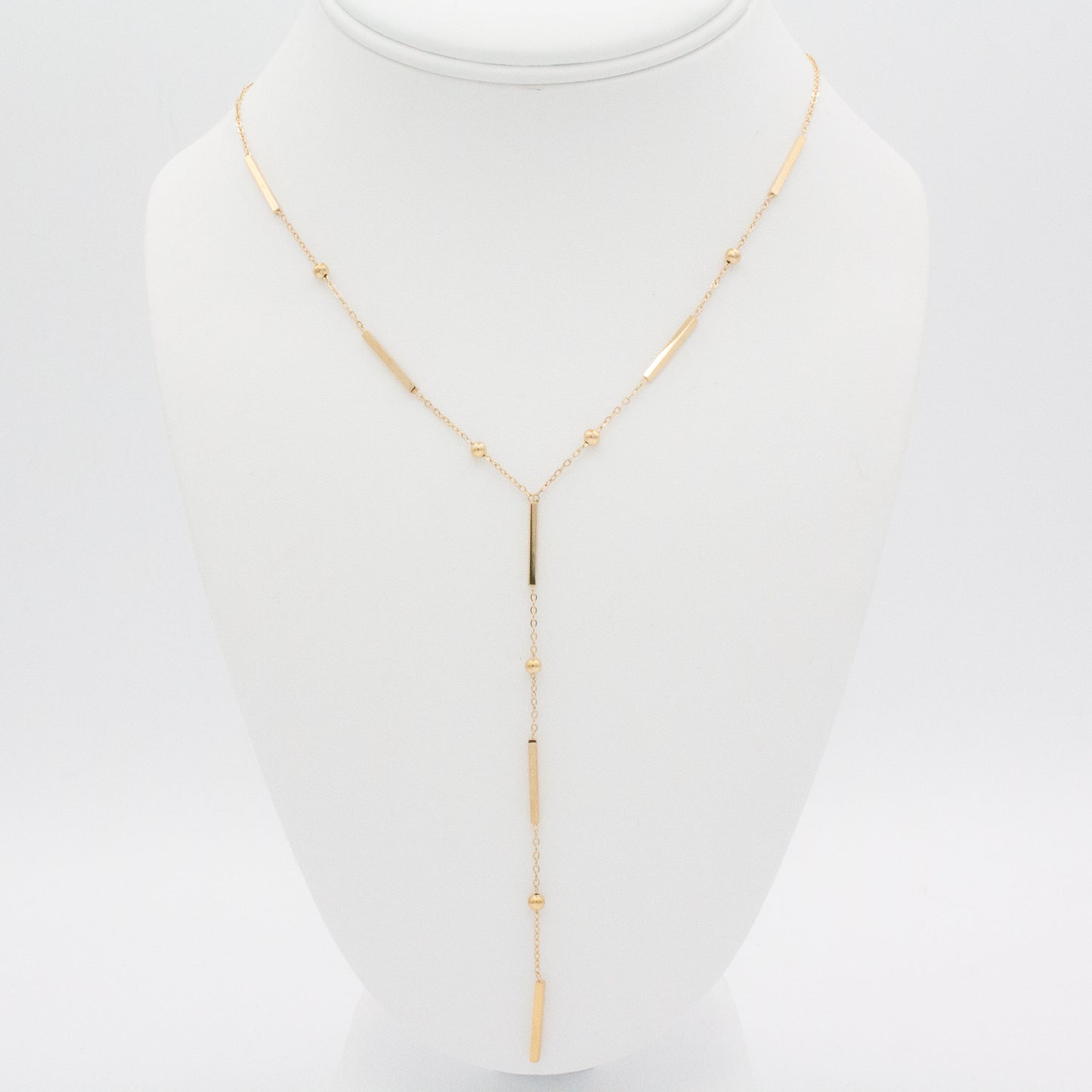 Pool Lounger Lariat Necklace : Available In Gold Or Silver