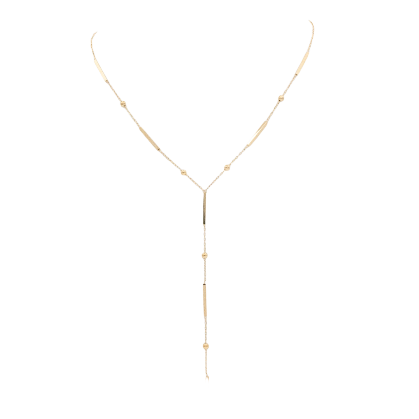 Pool Lounger Lariat Necklace : Available In Gold Or Silver