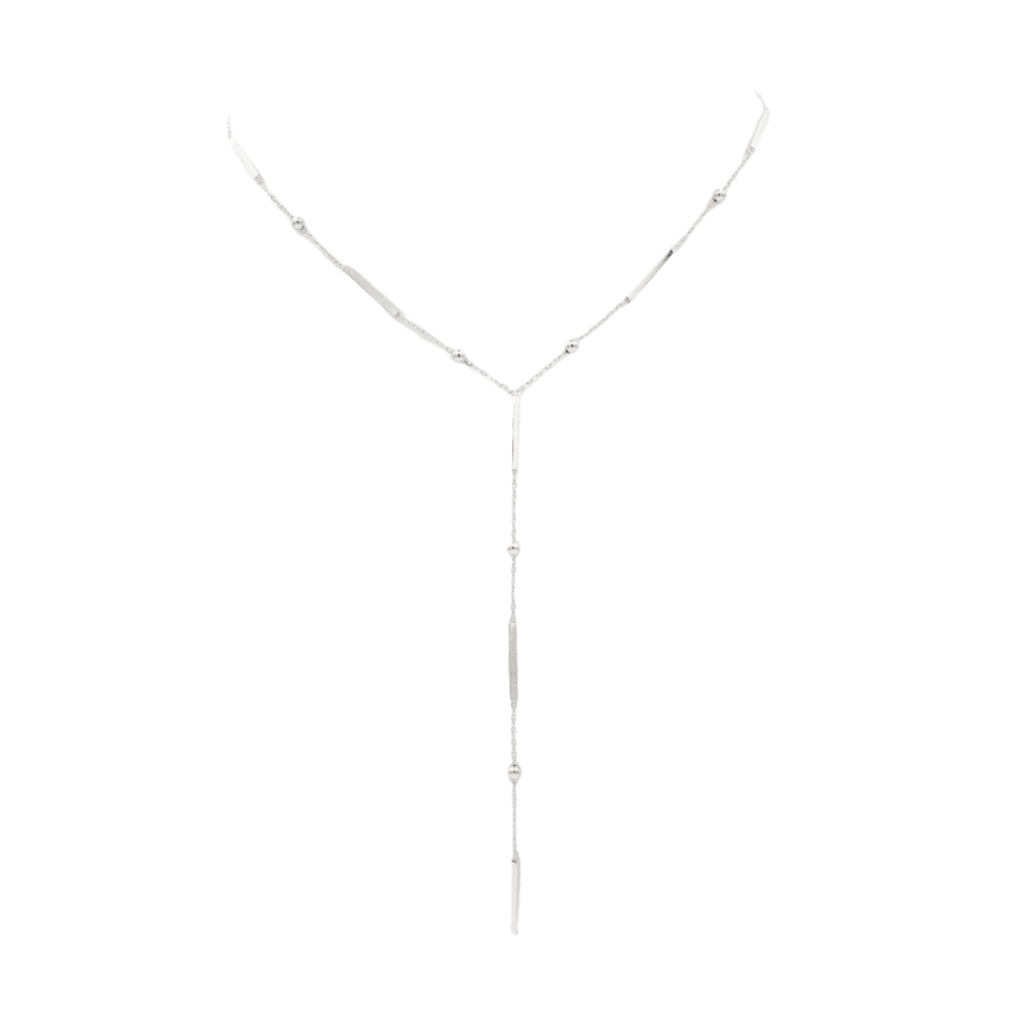 Pool Lounger Lariat Necklace : Available In Gold Or Silver