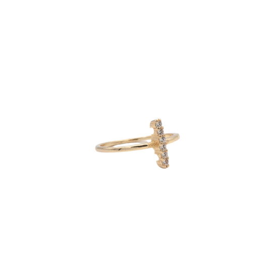 Love Strength Ring :: 18k Gold Filled