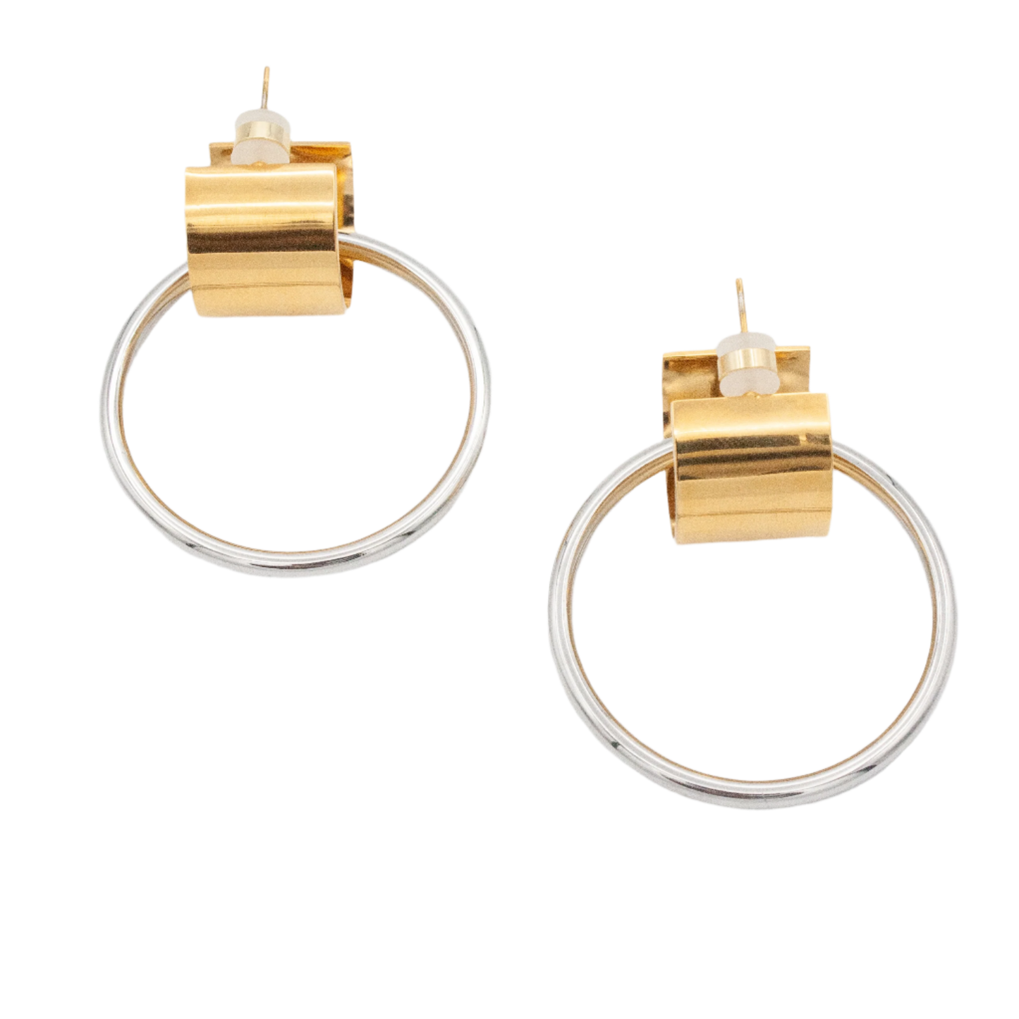 Gimchi Two-Toned Hoops