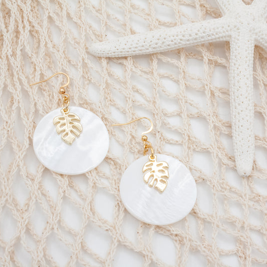 Every Summer Friday Seashell Earrings