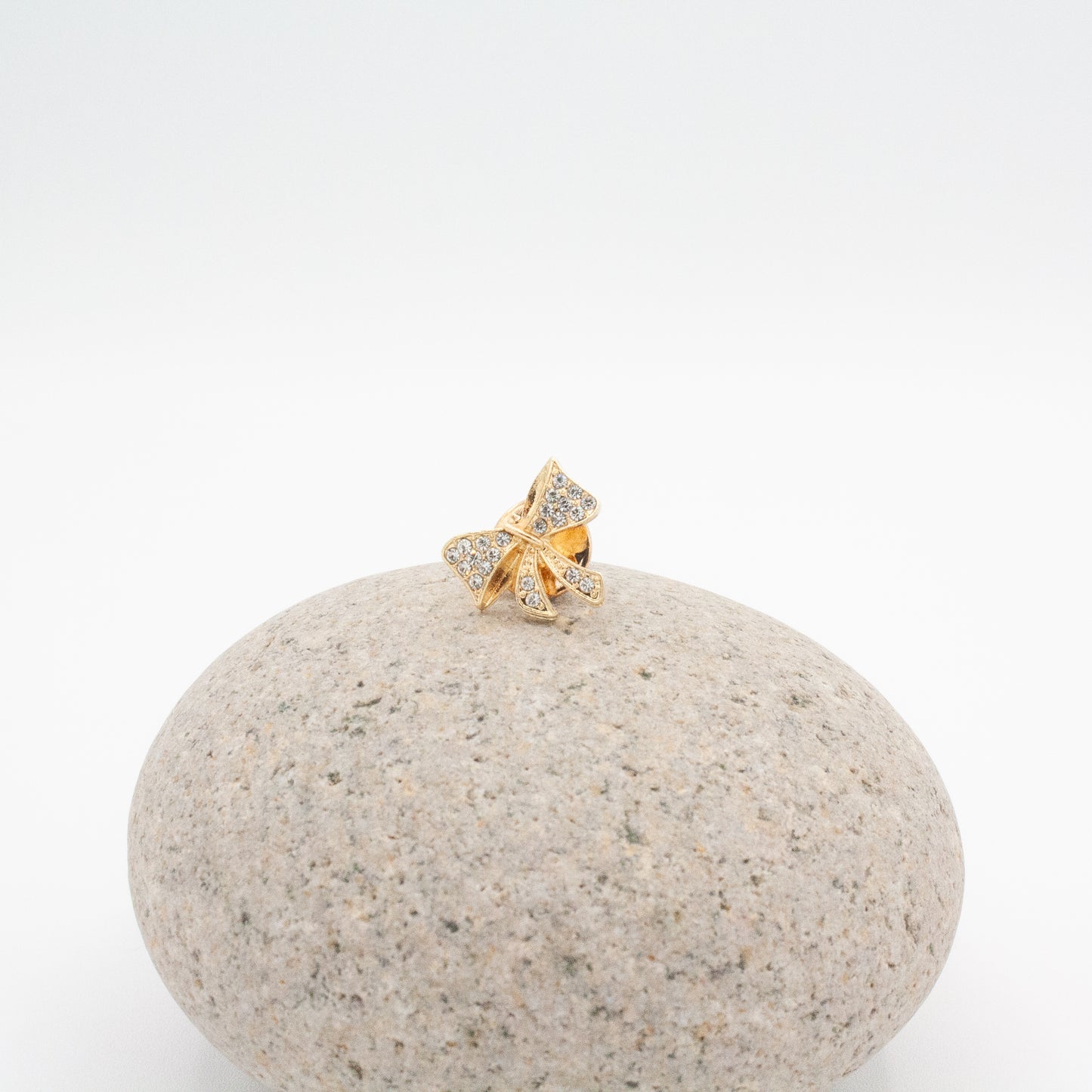 Tied With Intention Bow Pin