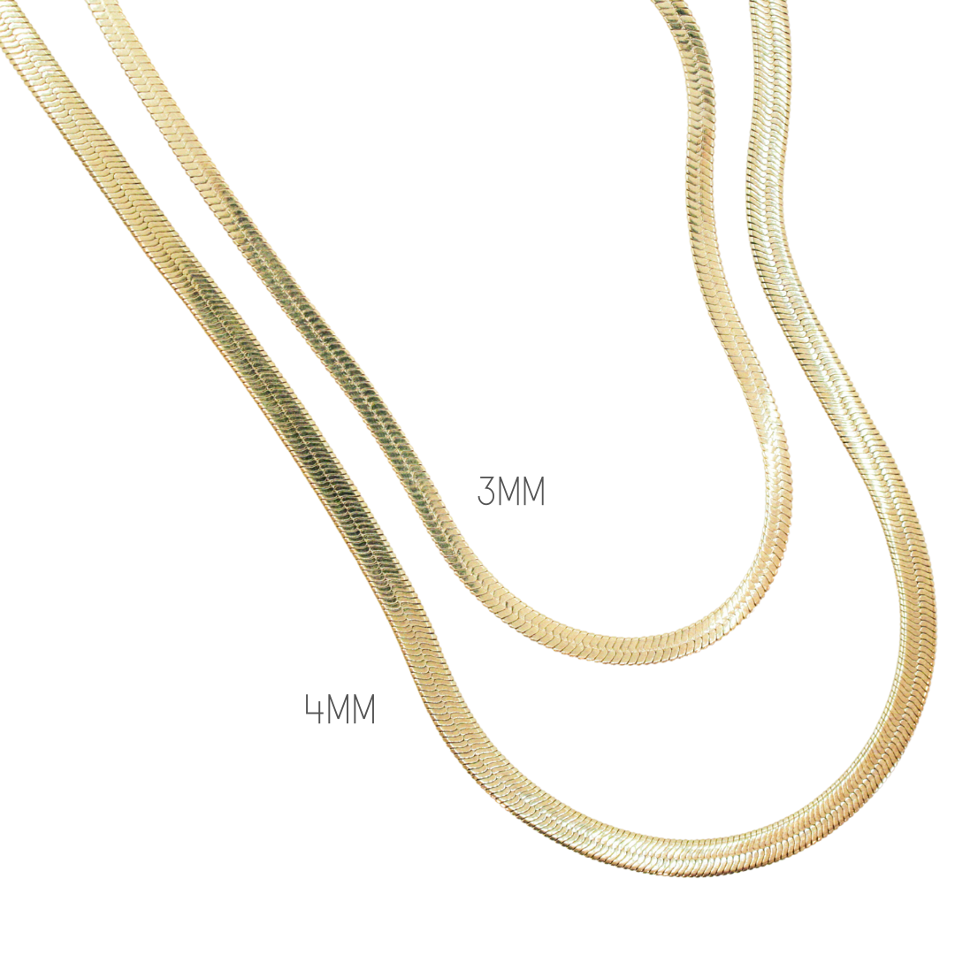 Fer-de-Lance Necklace :: 18k Gold Filled