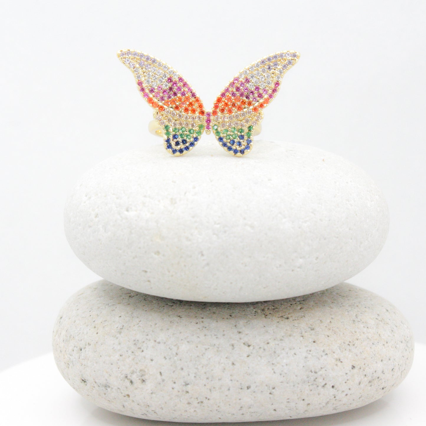 Butterfly Cocktail Ring