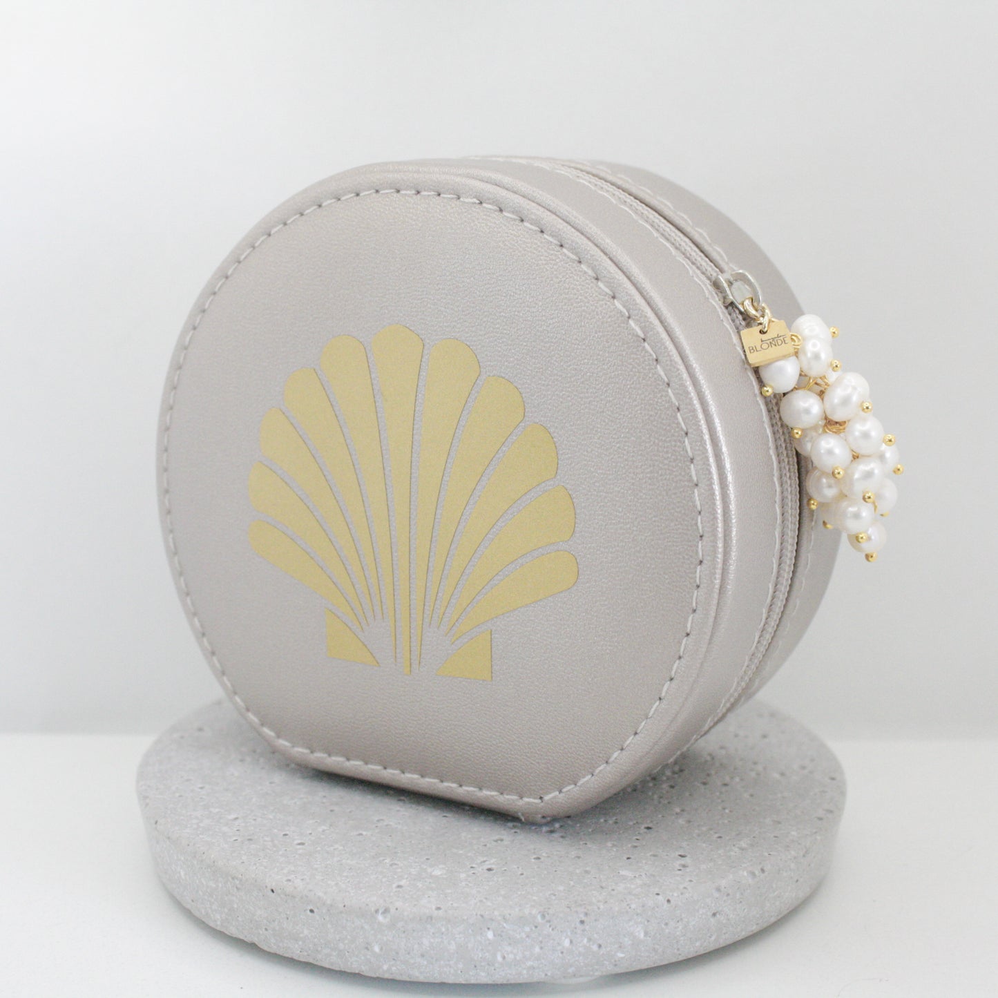 Seashell Jewelry Travel Case