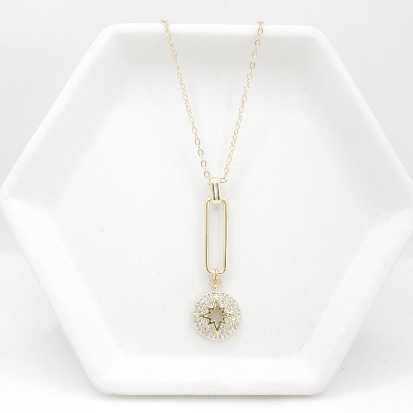 Interstellar Star Necklace :: 24k Gold Filled