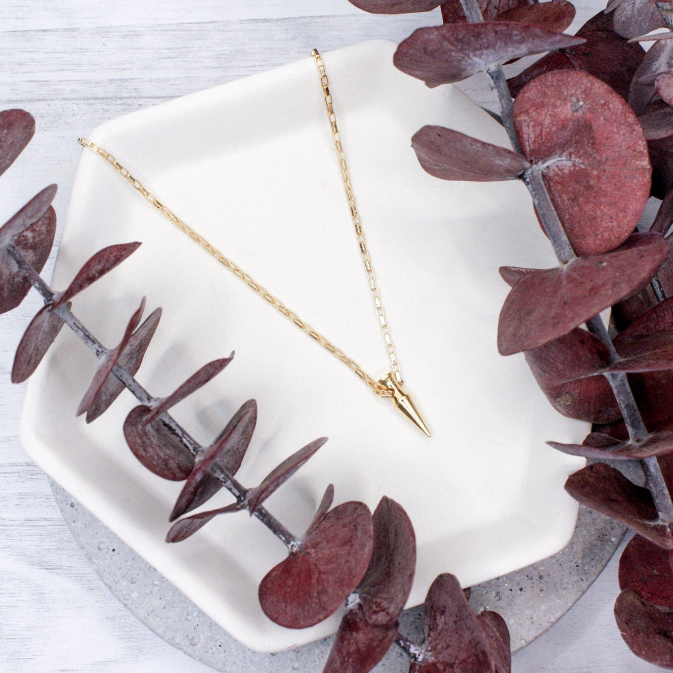 One Shot Spike Necklace