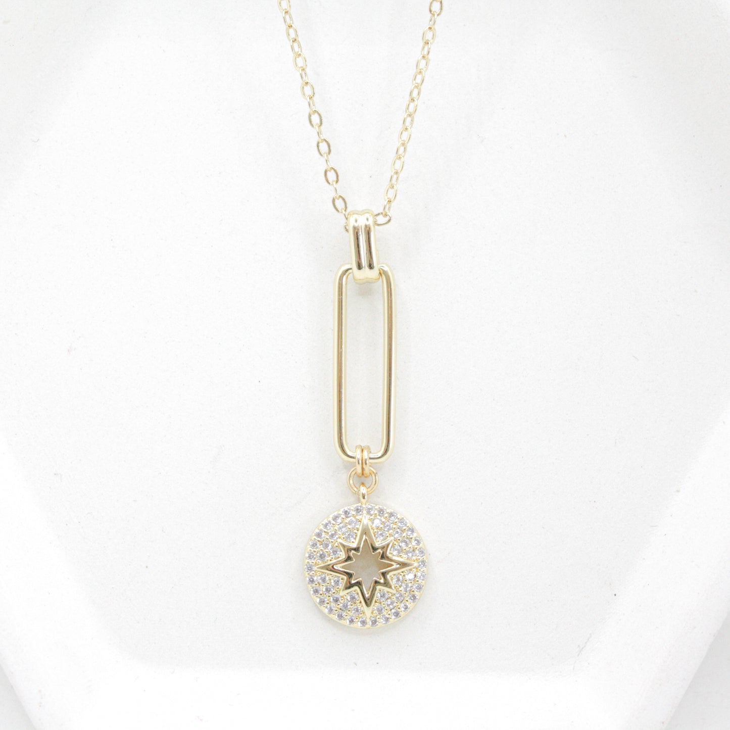 Interstellar Star Necklace :: 24k Gold Filled