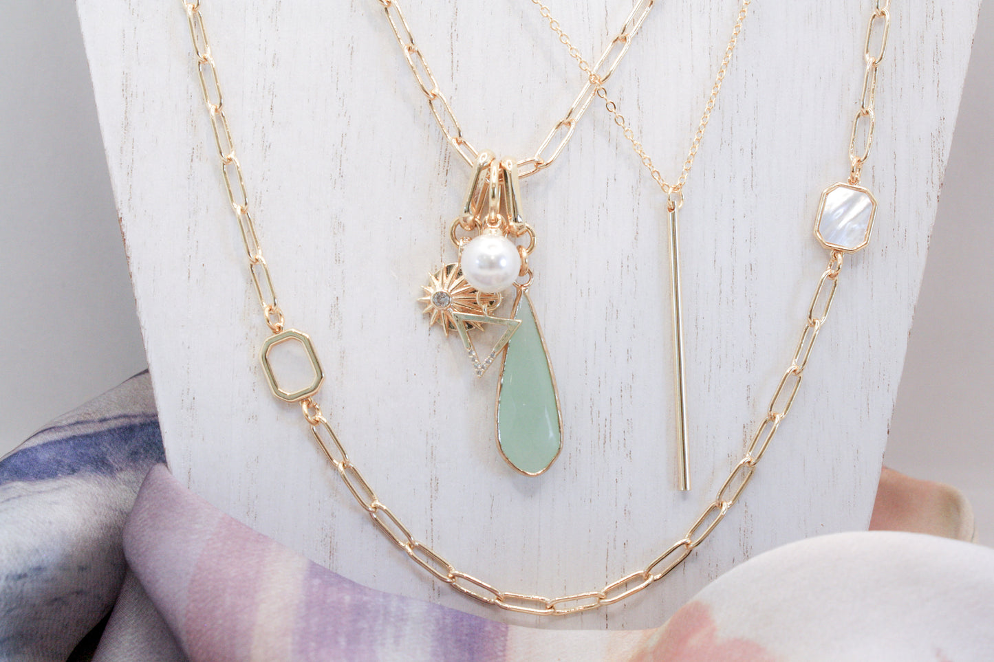 Ephemera Long Charm Necklace