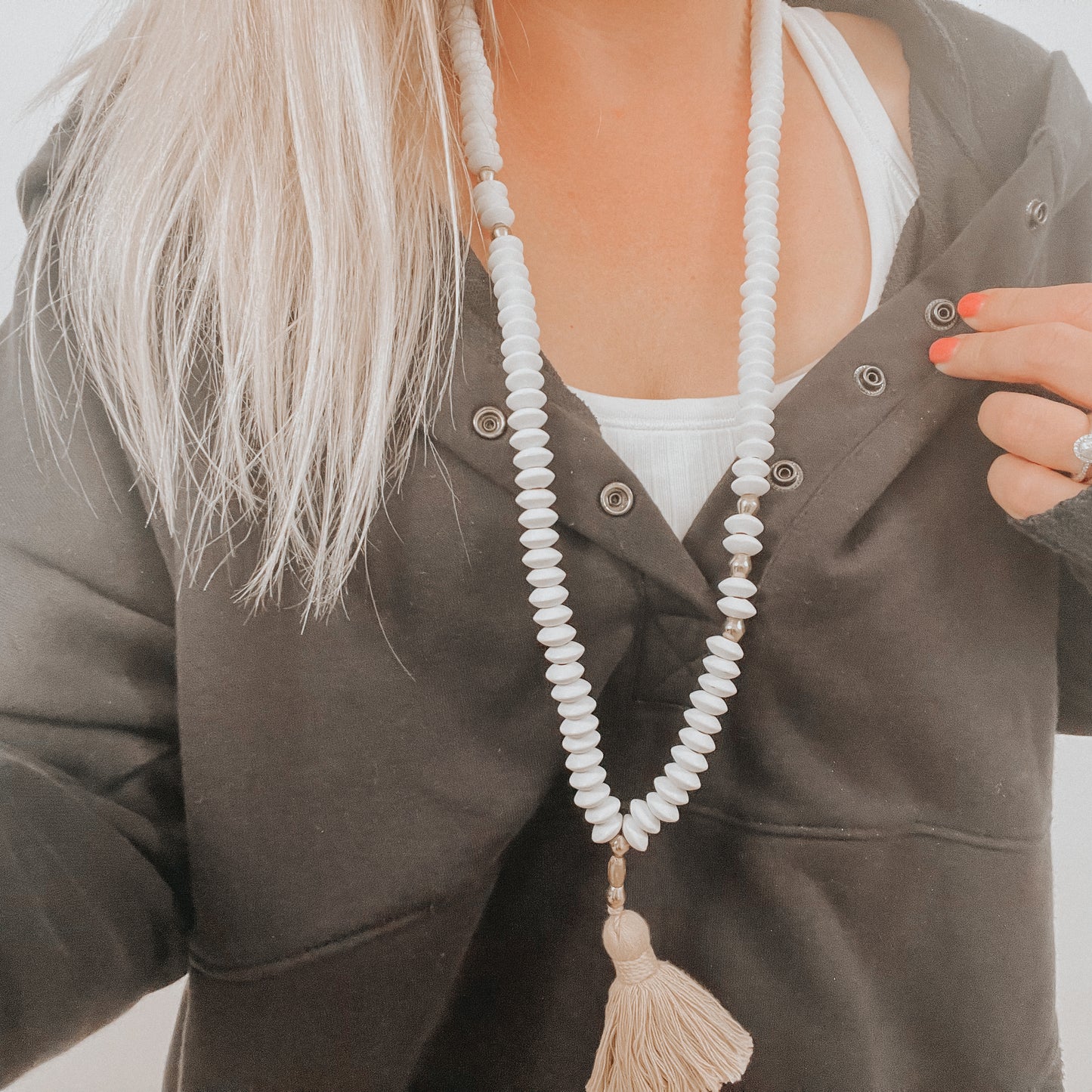 Ultimate Beach Vacation Tassel Necklace